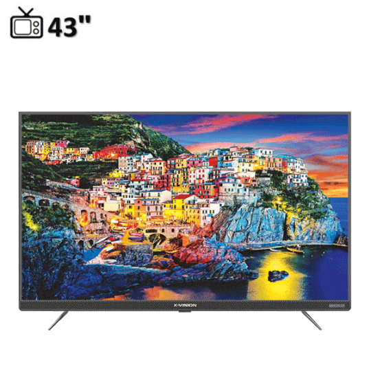 تلویزیون ال ای دی هوشمند ایکس ویژن مدل 43XT755 سایز 43 اینچ / TV 43xvison  xt755     full hd smart